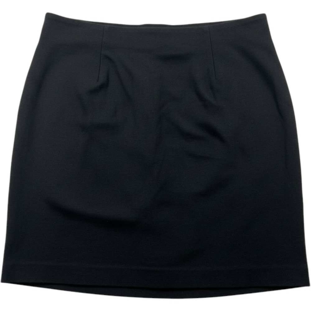 J. Jill Pencil Skirt Womens Medium Black Excellent Ponte Knit Pull On Career